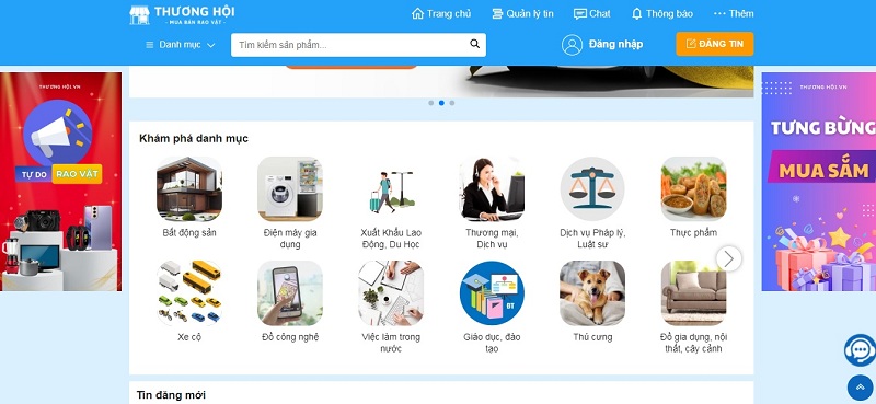 Website đăng tin mua bán rao vặt miễn phí toàn quốc