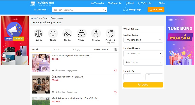 Thương Hội Việt Nam - Trang mua bán rao vặt Hà Nội uy tín