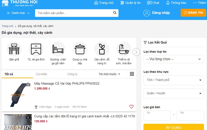 Thuonghoi.vn cung cấp nơi đăng tin bất động sản chất lượng và uy tín