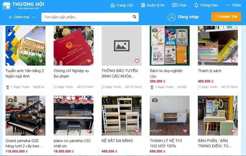 Gợi ý trang web rao vặt uy tín hiện nay 